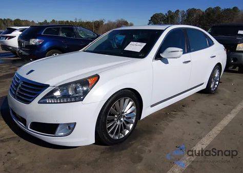 2014 Hyundai Equus Ultimate из США, поврежденный, VIN KMHGH4JH7EU083974